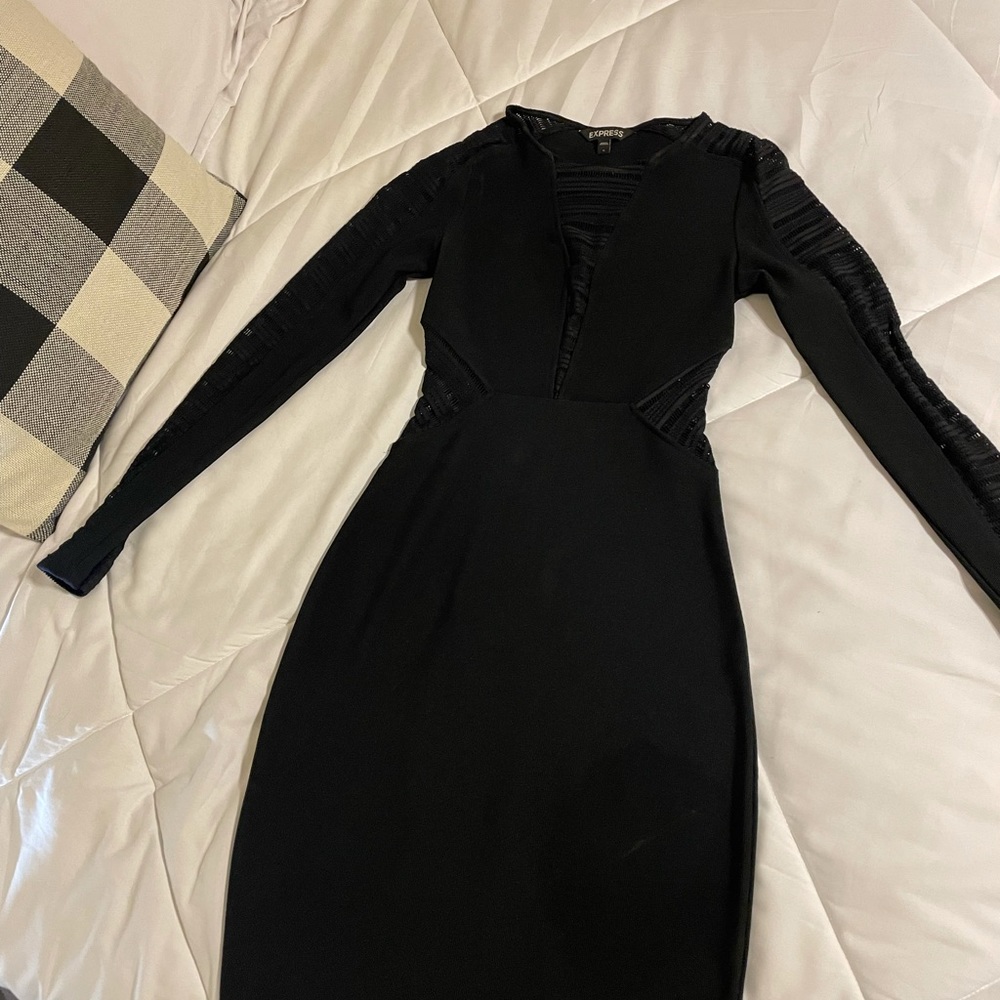 Express little black dress